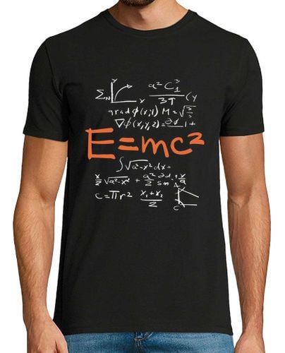 Camiseta Hombre Manga Corta einstein, teoría de la relatividad, e es igual a mc2 laTostadora - latostadora.com - Modalova