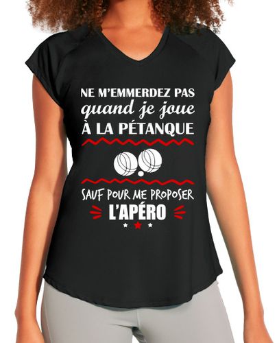 Camiseta deportiva mujer juego petanca aperitivo - latostadora.com - Modalova