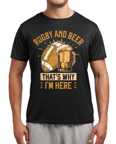 Camiseta deportiva regalo de jugador de rugby de rugby y c - latostadora.com - Modalova