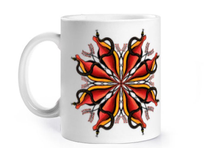 Estilo de tatuaje de flor de serpiente - latostadora.com - Modalova