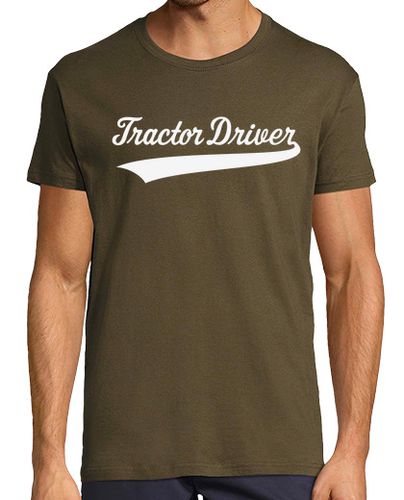 Camiseta conductor del tractor - rotulación - gr - latostadora.com - Modalova