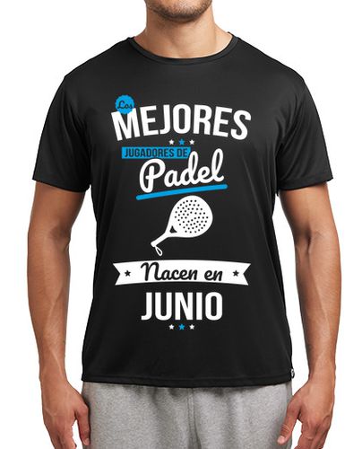 Camiseta deportiva Jugadores De Padel Nacen En Junio - latostadora.com - Modalova