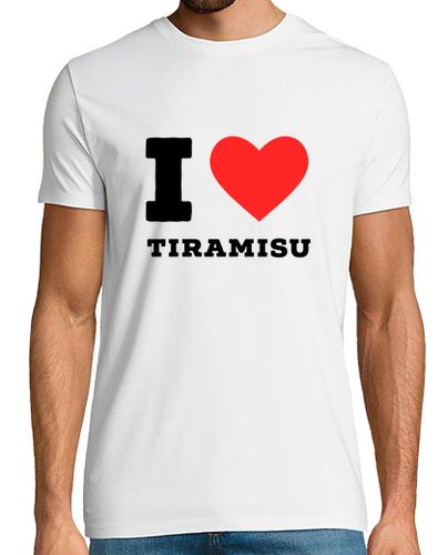 Camiseta Amo el tiramisu - latostadora.com - Modalova