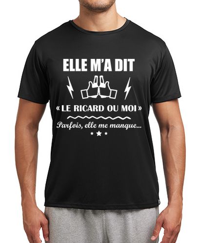 Camiseta Hombre Deportiva ricard o yo humor aperitivo laTostadora - latostadora.com - Modalova