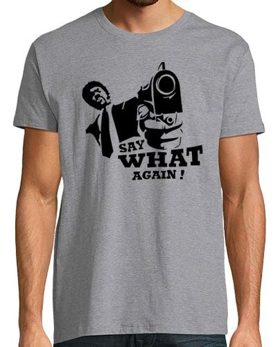 Camiseta Jules Winnfield - ¡Di Que Una Vez Más! (Pulp Fiction) laTostadora - latostadora.com - Modalova