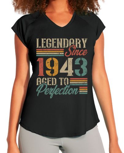Camiseta deportiva mujer regalo de cumpleaños vintage 1943 - latostadora.com - Modalova