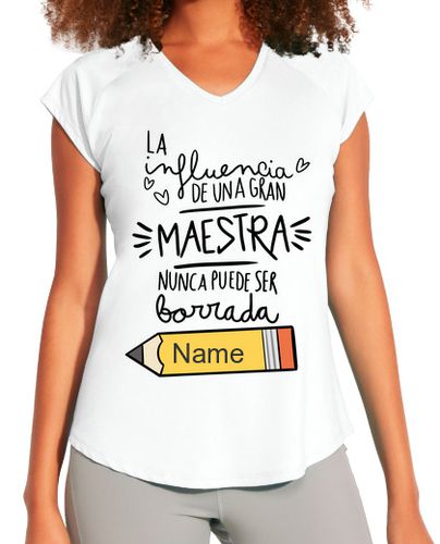 Camiseta deportiva mujer La maestra - latostadora.com - Modalova