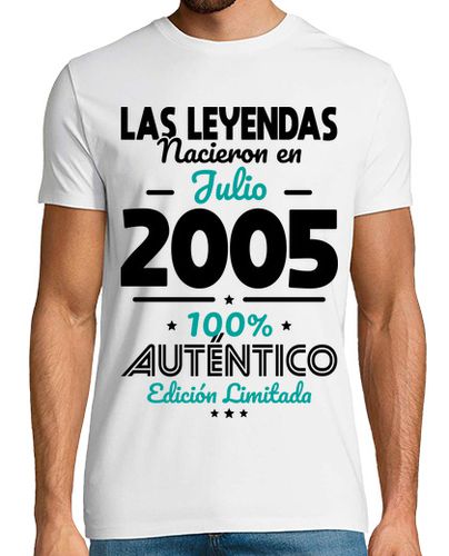 Camiseta 18 años - Leyendas Julio 2005 - latostadora.com - Modalova