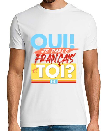 Camiseta OUI, je parle français - Plataforma CEL - latostadora.com - Modalova