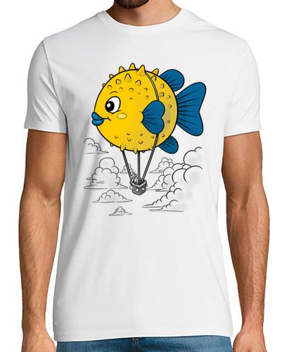 Camiseta Pez globo aerostatico - latostadora.com - Modalova