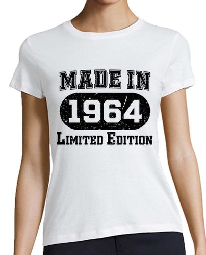 Camiseta mujer 1964 Made in year 000016 - latostadora.com - Modalova