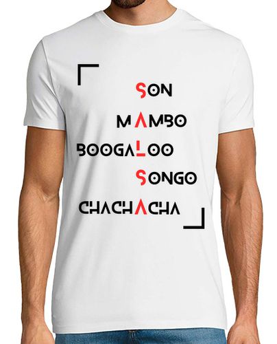 Camiseta Salsa Acrónimo negro - latostadora.com - Modalova