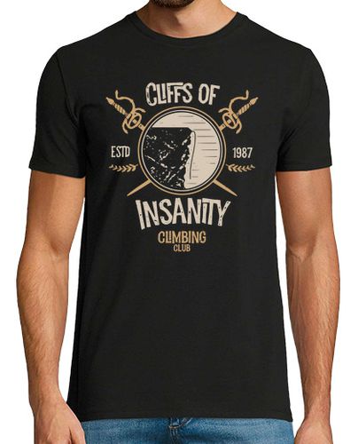 Camiseta Cliffs Of Insanity Climbing Club laTostadora - latostadora.com - Modalova