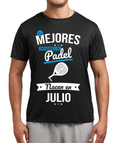 Camiseta deportiva Jugadores De Padel Nacen En Julio - latostadora.com - Modalova