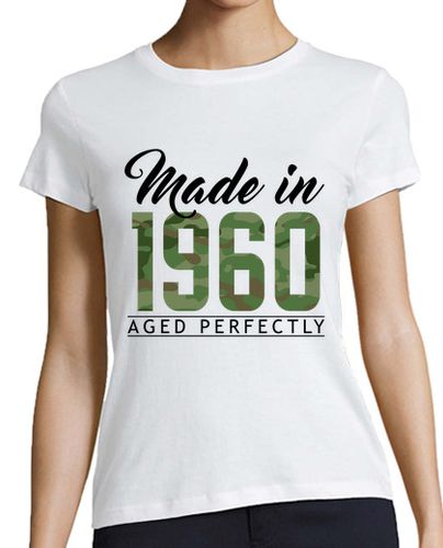 Camiseta mujer 1960 Año camuflaje 000017 - latostadora.com - Modalova