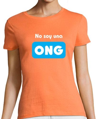 Camiseta Mujer Manga Corta No soy una ONG laTostadora - latostadora.com - Modalova