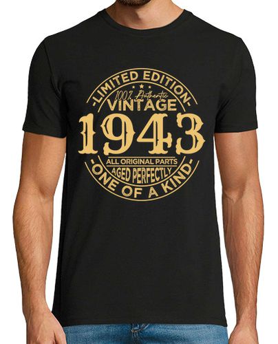 Camiseta vintage 1943 regalo de cumpleaños 1943 - latostadora.com - Modalova