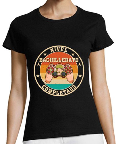 Camiseta mujer Nivel Bachillerato Completado Graduació - latostadora.com - Modalova
