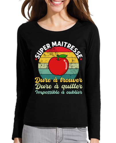 Camiseta mujer gran regalo de maestro de escuela - latostadora.com - Modalova