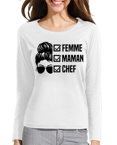 Camiseta mujer mujer mamá chef regalo del día de la ma - latostadora.com - Modalova
