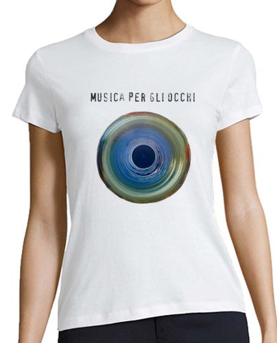 Camiseta mujer música para los ojos 9 - latostadora.com - Modalova