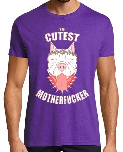 Camiseta I'm the cutest motherfucker - Hombre, manga corta, calidad extra laTostadora - latostadora.com - Modalova