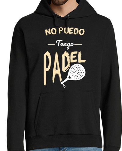 Sudadera Con Capucha Para Hombre No Puedo Tengo Pádel - Beige Y Blanco laTostadora - latostadora.com - Modalova