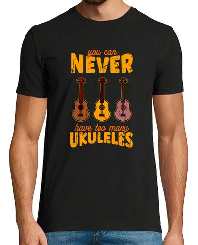 Camiseta nunca puedes tener demasiados ukeleles - ukelele - latostadora.com - Modalova