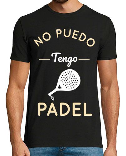 Camiseta No Puedo Tengo Pádel - Beige Y Blanco - latostadora.com - Modalova