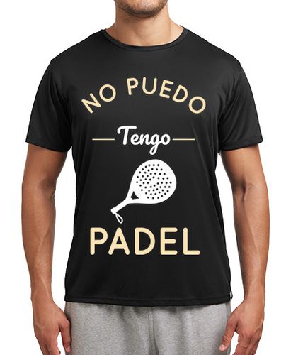 Camiseta deportiva No Puedo Tengo Pádel - Beige Y Blanco - latostadora.com - Modalova