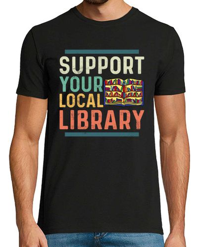 Camiseta apoya a tu biblioteca local - latostadora.com - Modalova