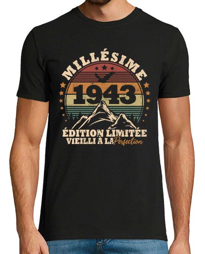 Camiseta regalo de cumpleaños retro vintage 1943 - latostadora.com - Modalova