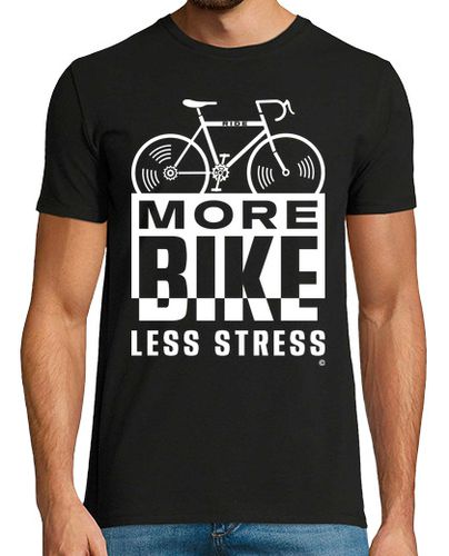 Camiseta More Bike Less Stress - latostadora.com - Modalova
