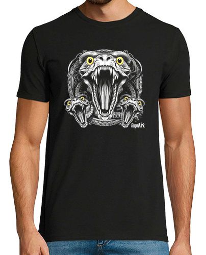 Camiseta Serpiente tres cabezas celta - latostadora.com - Modalova