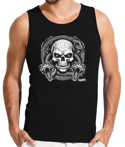 Camiseta Calavera dos serpientes deporte laTostadora - latostadora.com - Modalova