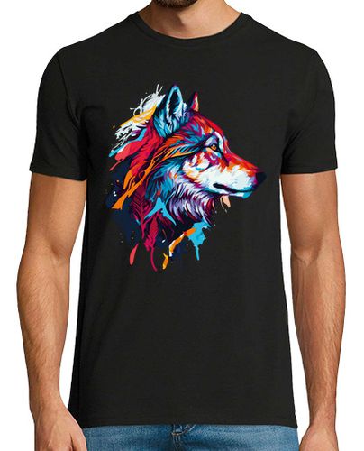Camiseta lobo art - latostadora.com - Modalova
