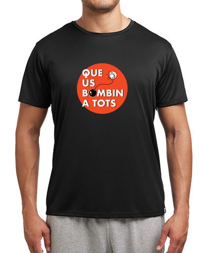 Camiseta deportiva Que us bombin a tots - latostadora.com - Modalova