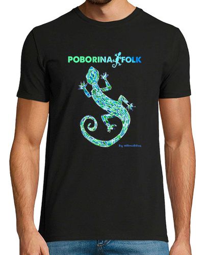 Camiseta Camiseta Poborina Folk Trencadis Azul - latostadora.com - Modalova