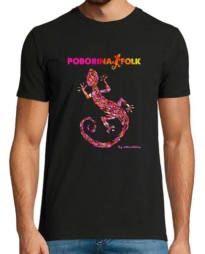 Camiseta Poborina Folk Trencadis Rojo laTostadora - latostadora.com - Modalova