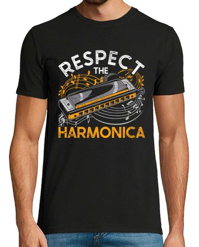 Camiseta respetar la armónica armonicista - latostadora.com - Modalova