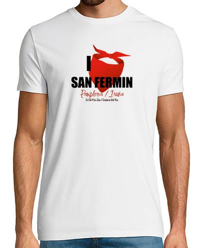 Camiseta I Love San Fermin en Pamplona laTostadora - latostadora.com - Modalova