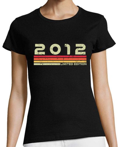 Camiseta mujer 2012 vintage-año 000024 - latostadora.com - Modalova