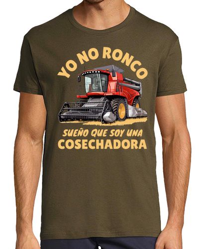 Camiseta Yo No Ronco Soy Una Cosechadora Regalo Día Del Padre - latostadora.com - Modalova
