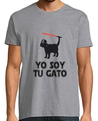 Camiseta Yo soy tu gato sable laser - latostadora.com - Modalova