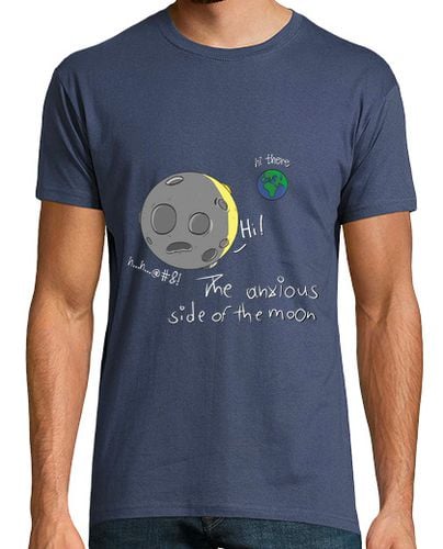 Camiseta Hombre Manga Corta ansiosos lado de la luna laTostadora - latostadora.com - Modalova