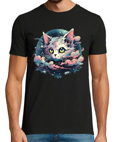 Camiseta anime kawaii gato japonés - latostadora.com - Modalova