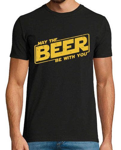 Camiseta May the beer be with you - latostadora.com - Modalova