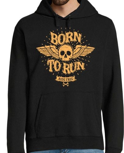 Sudadera Con Capucha Para Hombre Born To Run laTostadora - latostadora.com - Modalova