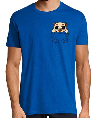 Camiseta cachorro pug bolsillo - latostadora.com - Modalova