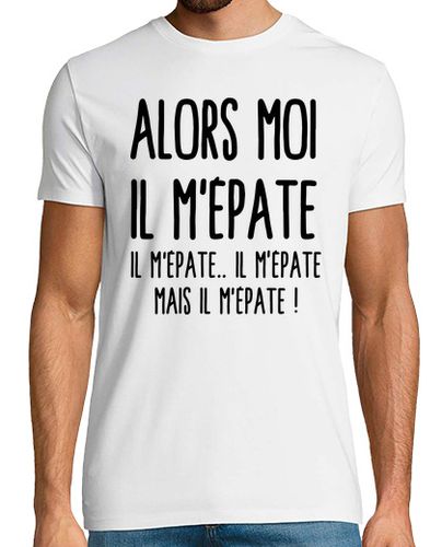 Camiseta Hombre Manga Corta louis de funès le corniaud película hum laTostadora - latostadora.com - Modalova